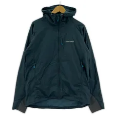 mont-bell モンベル  1106561 ナイロン ジップアップ ジャケット sizeL/ダークグリーン系