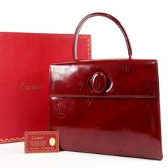 Cartier カルティエ ハッピーバースデー ショルダーバッグ ボルドー 美