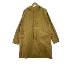 186000 HTS　HARROW TOWN STORES ロングコート L ベージュ コットン/麻 レディース [250304HM130337] HTS /HARROW TOWN STORES PERM ロングコート - メルカリ