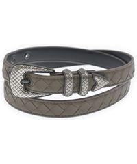 ボッテガヴェネタ BOTTEGA VENETA 編み込み ベルト 85 - メルカリ