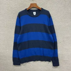 ギャップ GAP ボーダー柄 メリノウール ニット M A09206