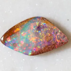 オーストラリア クイーンズランド産　ボルダーオパール 天然オパール　ルース 天然ボルダーオパール 1.65ct クイーンズランド産 オーストラリア産