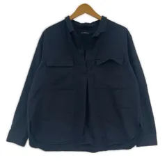 green label relaxing グリーンレーベルリラクシング ユナイテッドアローズ  スキッパーブラウス size表記なし/ネイビー