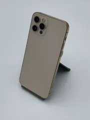 【中古・フレームキズ有・バッテリー劣化】iPhone 12 Pro 128GB ゴールド SIMロック解除済