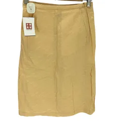 カルバンクライン CALVIN KLEIN モノグラム 総柄 ミディ スカート レディース UK：26-27 