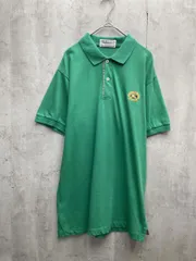 Burberrys OF LONDON バーバリーズ ヴィンテージ ノバチェック ロゴ刺繍 半袖 ポロシャツ sizeL/グリーン  ■◆ メンズ