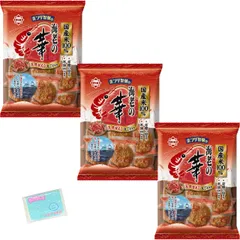 ホンダ製菓 海老の華 74g ×3袋セット ★スラスラ本舗オリジナルポケットティッシュ付き★ のサムネイル