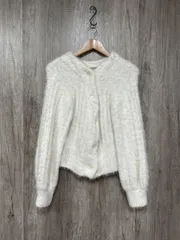 gelato pique ジェラートピケ カーディガン ルームウェア カーディガン sizeF/白 ◆■ レディース