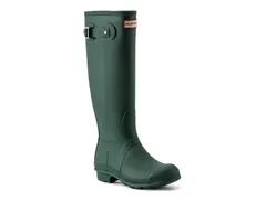 ハンター レディース シューズ ブーツ・レインブーツ トール HUNTEROriginal Back Adjustable Tall Rain Boot Womens Hunter Green グリーン