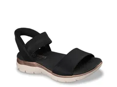スケッチャーズ レディース シューズ サンダル SkechersHands Free Slipins Summits Elegant Edge Sandal Black ブラック