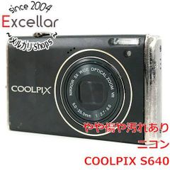 付属品有り】Nikon COOLPIX S640 ブラック 887 - メルカリ