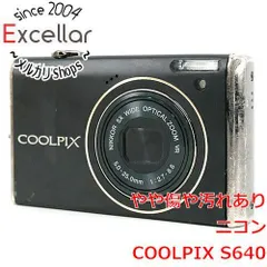 【付属品有り】Nikon COOLPIX S640 ブラック 887 付属品有り】Nikon COOLPIX S640 ブラック 887 - メルカリ
