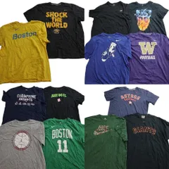 古着卸 まとめ売り NIKE ナイキ Tシャツ 13枚セット ( メンズ 2XL ) アーチロゴ プロチーム NFL NBA  中古 古着 NE4114