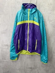 PUMA プーマ ウーブン ジャケット sizeM/マルチカラー ■◇ メンズ