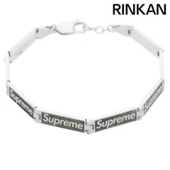 シュプリーム ×ジェイコブ JACOB&CO.  23SS  Logo Link Bracelet ロゴリンクブレスレット メンズのサムネイル