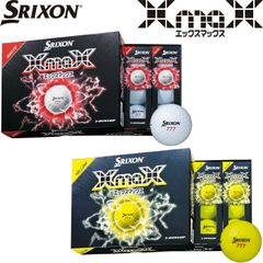 SRIXON Xmax ゴルフボール ホワイト イエロー 2箱セット スリクソン 