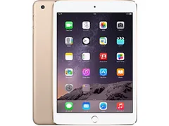 【中古】Bランク【やや傷や汚れあり】 iPad mini3 16GB WiFi ゴールド 送料無料