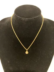 希少✨ クリスチャンディオール ネックレス ラインストーン ゴールド CDロゴ