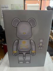 【新品未使用】BE@RBRICK ベアブリック mastermind JAPAN SILVER 100％ & 400％