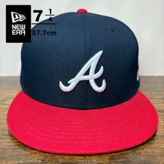 L33 ニューエラ 59fifty アトランタ ブレーブス MLB 美品2360