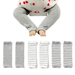 レッグウォーマー 赤ちゃん 3足セット コットン ベビー レッグウォーマー 女の子 男の子 通気性 柔らかい 子供 キッズ レッグカバー 擦りむき防止 膝当て 足首ウォーマー 春夏秋冬