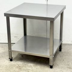 無印良品 MUJI】廃盤・希少：アルミローテーブル ワゴン / 鈴木敏彦