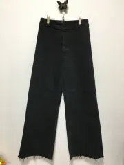 ザラ ワイドフィット デニムパンツ