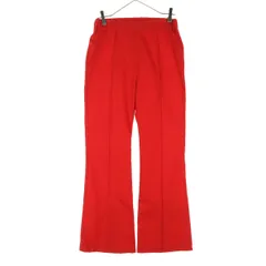美品 Lily Brown リリーブラウン フレアパンツ 1 レッド LWCP221041 レディース 古着