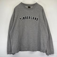 アメリカ直輸入品古着 Timberland トレーナー/スウェットM グレー 