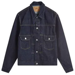 エドウィン メンズ アウター ジャケット・ブルゾン デニム Edwin Selvedge Denim Jacket Blue Rinsed ブルーのサムネイル
