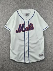 マジェスティック NEW YORK メッツ ベースボール ジャージ ( XL ) / 11807