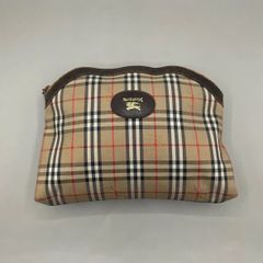 Burberry クラッチバッグ チェック柄 ポーチ セカンドバッグ - メルカリ