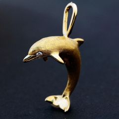 うさぎ 兎 月 ペンダント ネックレス プラチナ k18 コンビカラー 鑑別 