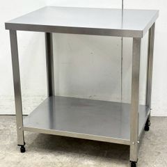 ステンレス作業台 W750×D600×H800 ステンレス台 調理台 業務用 中古 
