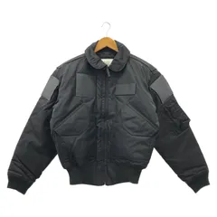 【中古】HOUSTON フライトジャケット XS 5CW45P ブラック ヒューストン[10]のサムネイル