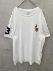 POLO RALPH LAUREN ポロ ラルフローレン カスタムスリムフィット Tシャツ sizeL/白 ■◆メンズ