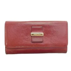 SEE BY CHLOE シーバイクロエ レザー ウォレット 長財布 レッド系【中古】のサムネイル