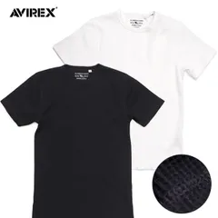 アヴィレックス【AVIREX】《DAILY/デイリー》 S/S THERMAL 半袖 サーマル クルーネック Ｔシャツ 783-2934013 / 6123509 メンズ 無地 定番