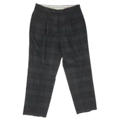 BURBERRY バーバリー BFF15-754-09 チェック スラックス パンツ ブラック系 ウエスト85【中古】のサムネイル