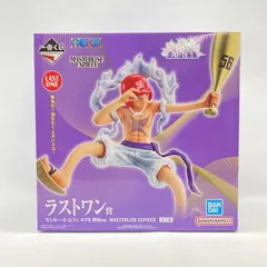 【中古】バンダイ 一番くじ ワンピース 思い描く未来 ラストワン賞 モンキー・D・ルフィ ギア5 野球Ver. 未開封品[97]