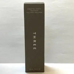 rm)  THREE スリー エッセンシャルセンツ トリートメント フルボディ エマルジョン 01 LIKE A FLOWER ボディ用保湿美容液 100ml 日本製 ※未使用品に近いのサムネイル