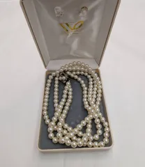 N【ヴィンテージ】真珠 パール ネックレス TOKYO IREBUN アクセサリー お洒落 冠婚葬祭