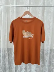 XL) モンベル グラフィック 半袖 Tシャツ ブラウン