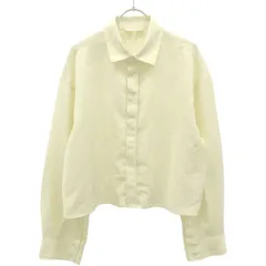 MIESROHE ミースロエ ショート丈とろみサテンSH シャツ MWFB244043 アイボリー系 ONE SIZEのサムネイル