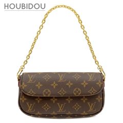 Louis Vuitton LOUIS VUITTON 2-Way Bag Wallet on Chain Ivy Monogram Canvas Monogram Gold Hardware Brand New Unused M81911 RFID [Box] [Used]