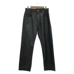 【中古】Indian Motorcycle レザーパンツ サイズ34 ブラック[79]