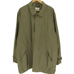 エディーバウアー Eddie Bauer DIAPLEX ナイロン 比翼ボタン ステンカラーコート  メンズ import：XL のサムネイル