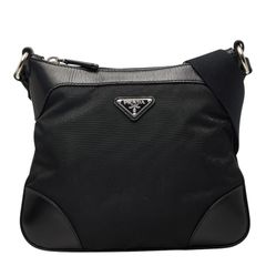✨希少・美品✨プラダ ショルダーバッグ 三角ロゴ ナイロン レザー