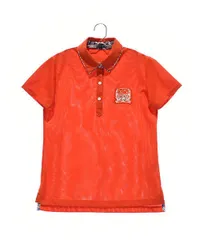 23区スポーツ | 1(S相当) | レディース 半袖ポロシャツ レッド系【中古】ゴルフウェア