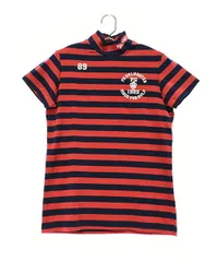 パーリーゲイツ | 1(M相当) | レディース 半袖カットソー レッド系【中古】ゴルフウェア